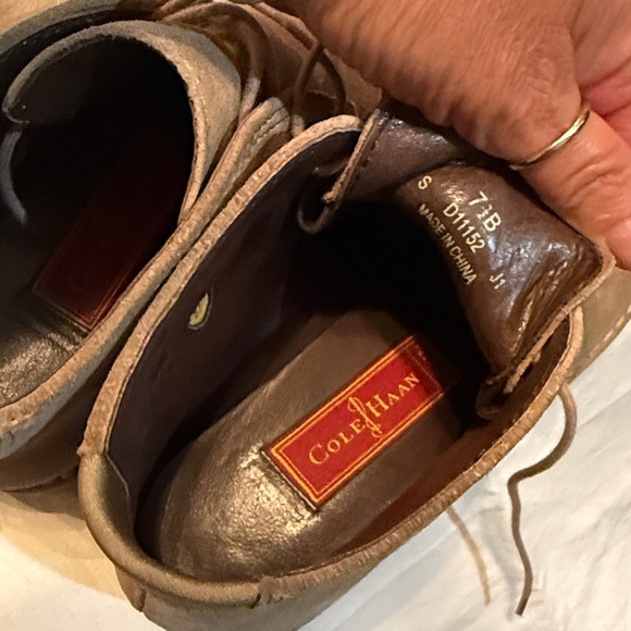 Cole Haan Tan Suede Chukka Boots - Picture 2 of 9